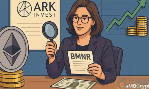 ARK Invest再投1560万美元增持BMNR 股价逆势下跌7%