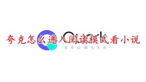 夸克看小说如何开启阅读模式