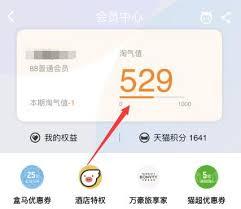 如何查询淘宝淘气值
