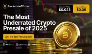 BlockchainFX 预售筹集 720 万美元：这会成为 2025 年的下一个以太坊或 Solana 吗？