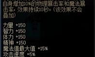 DNF迷你溪谷管理者芮尔属性一览