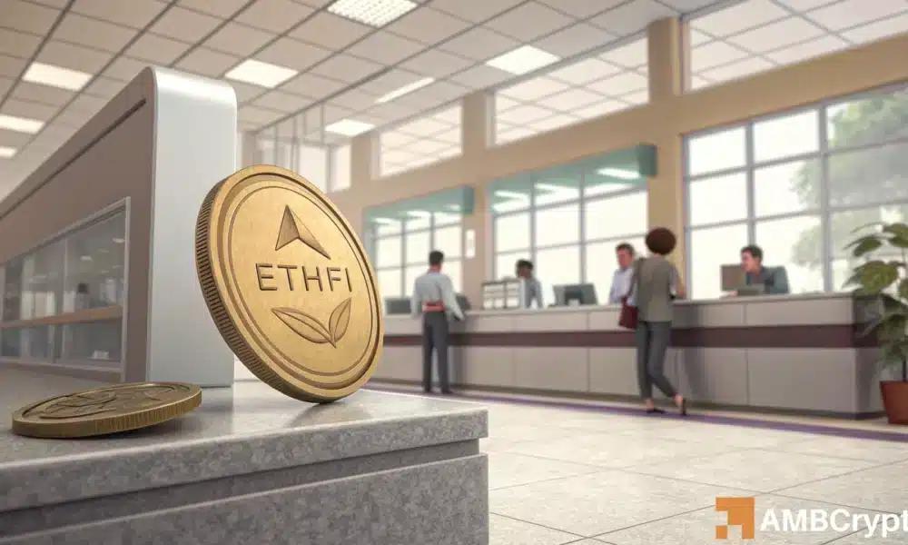 ETHfi 在 24 小时内上涨 11%，但看跌迹象引发担忧