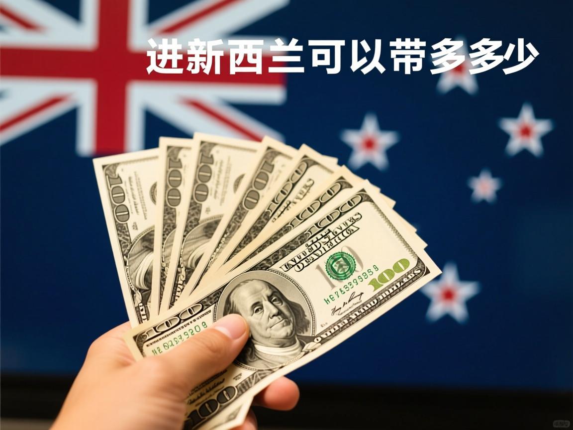 进新西兰可以带多少现金