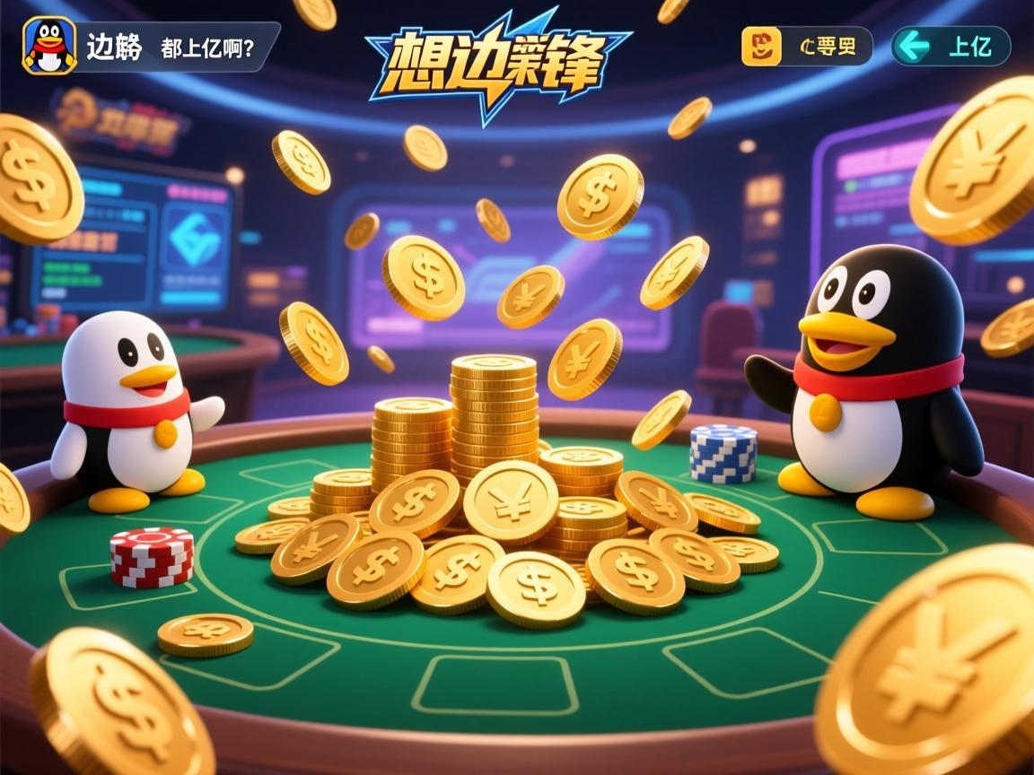 想边锋和QQ等游戏里面用游戏币玩算不算赌博 边锋输赢都上亿啊