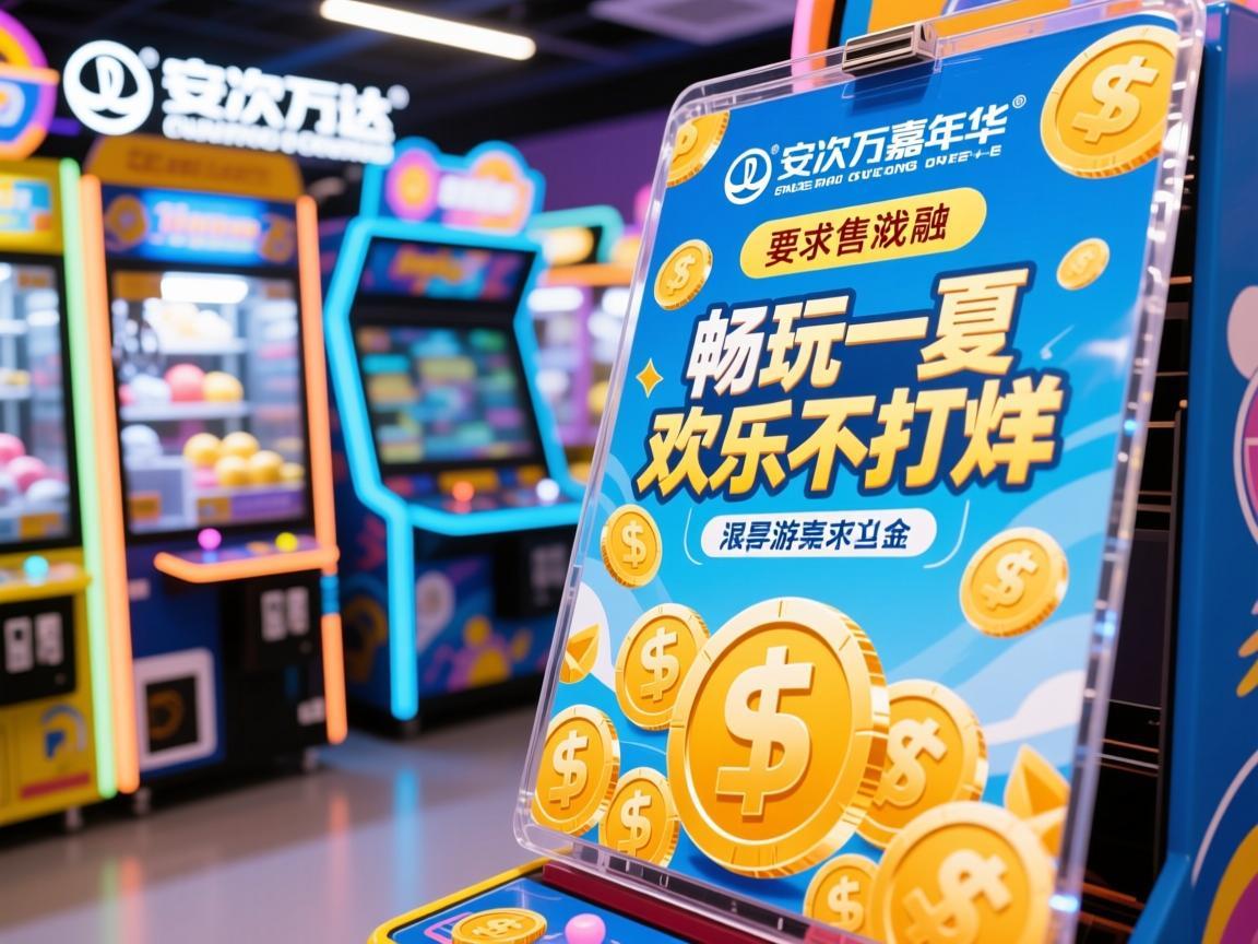 安次万达嘉年华游戏币出售，畅玩一夏，欢乐不打烊