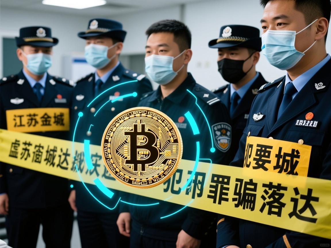 江苏盐城泰达币诈骗案，虚拟货币成幌子，跨省犯罪团伙落网