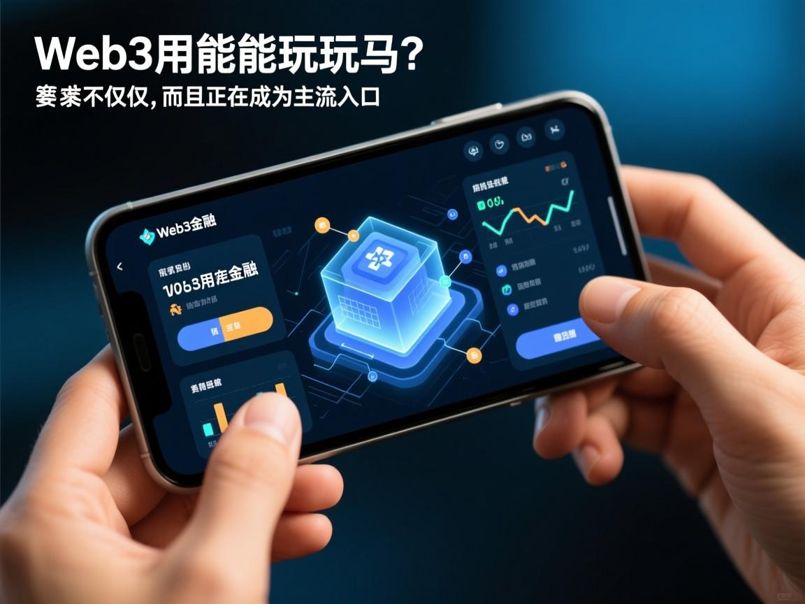 Web3用手机能玩吗 答案是，不仅能，而且正在成为主流入口