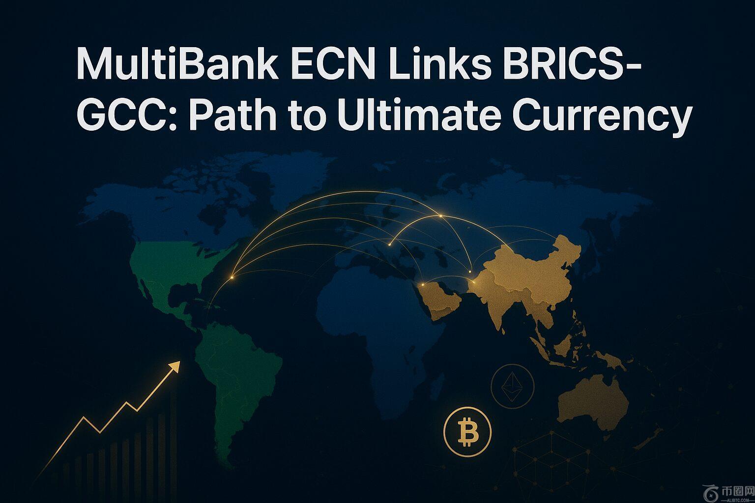 MultiBank ECN 连接金砖国家和海湾合作委员会，迈向“终极货币”
