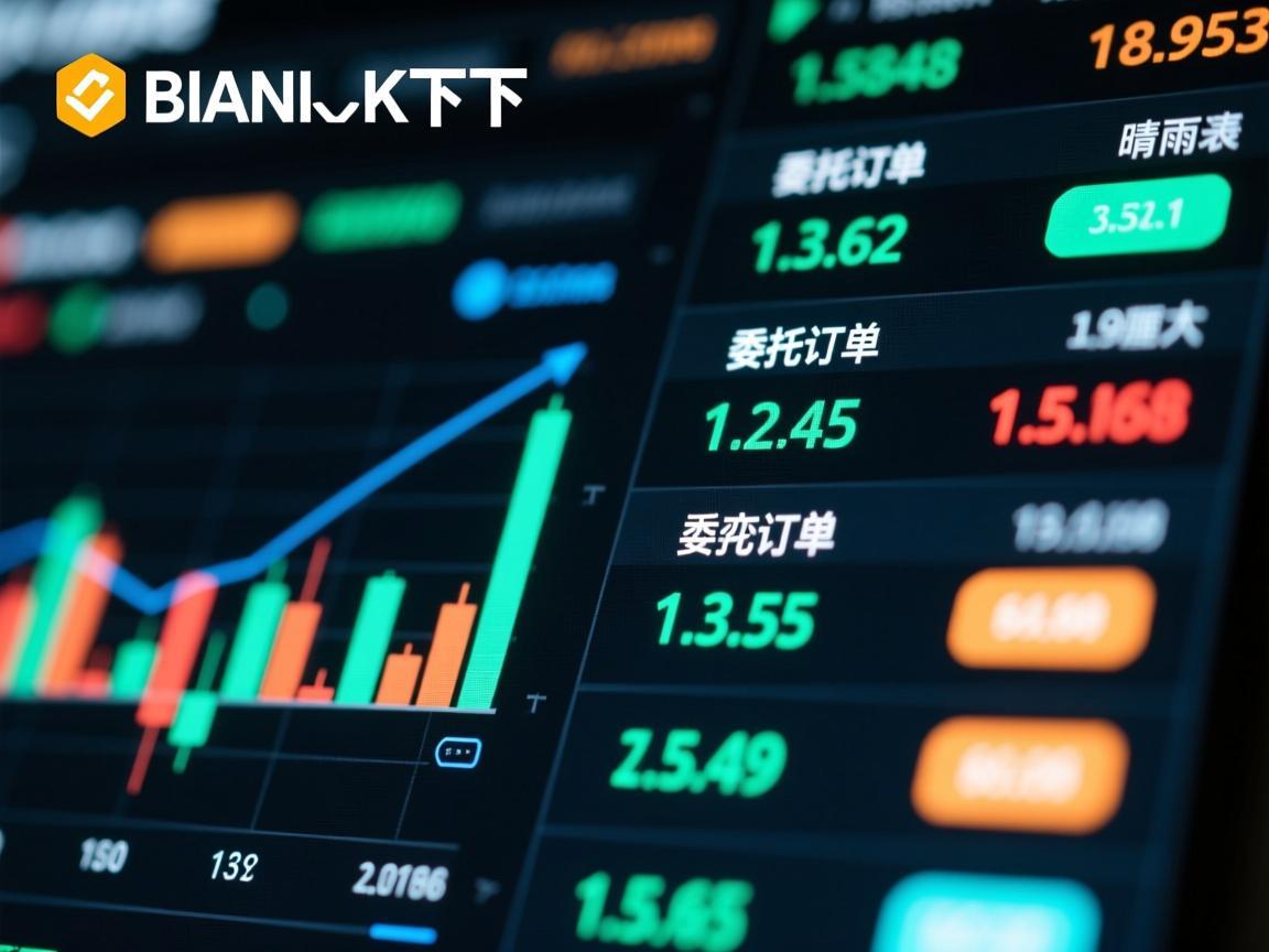 币安K线下方委托订单数字，多空博弈的晴雨表