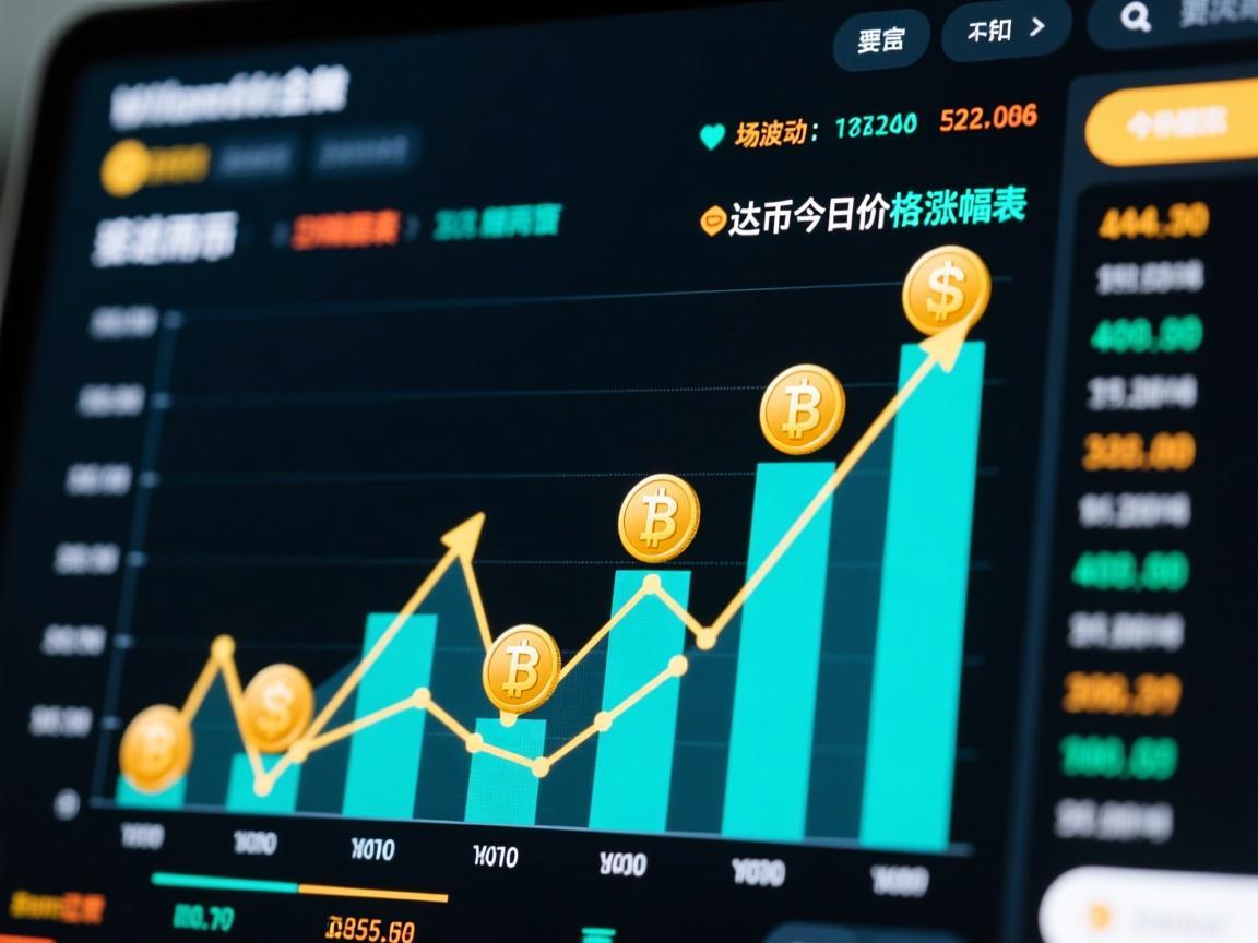 泰达币今日价格涨幅表图，市场波动与投资者情绪的晴雨表