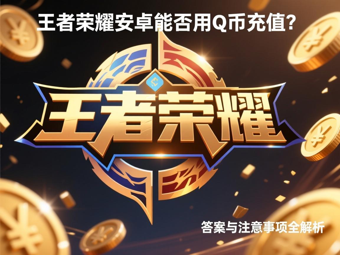 王者荣耀安卓能否用Q币充值 答案与注意事项全解析