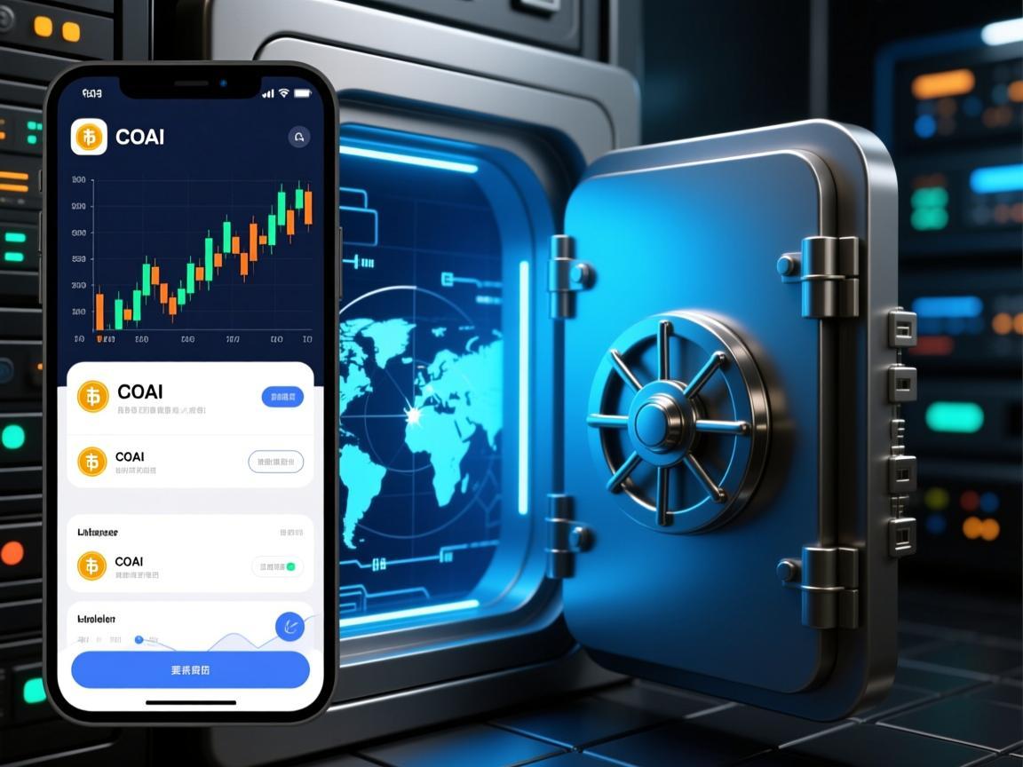 COAI币APP截图，数字货币世界的导航仪与保险箱