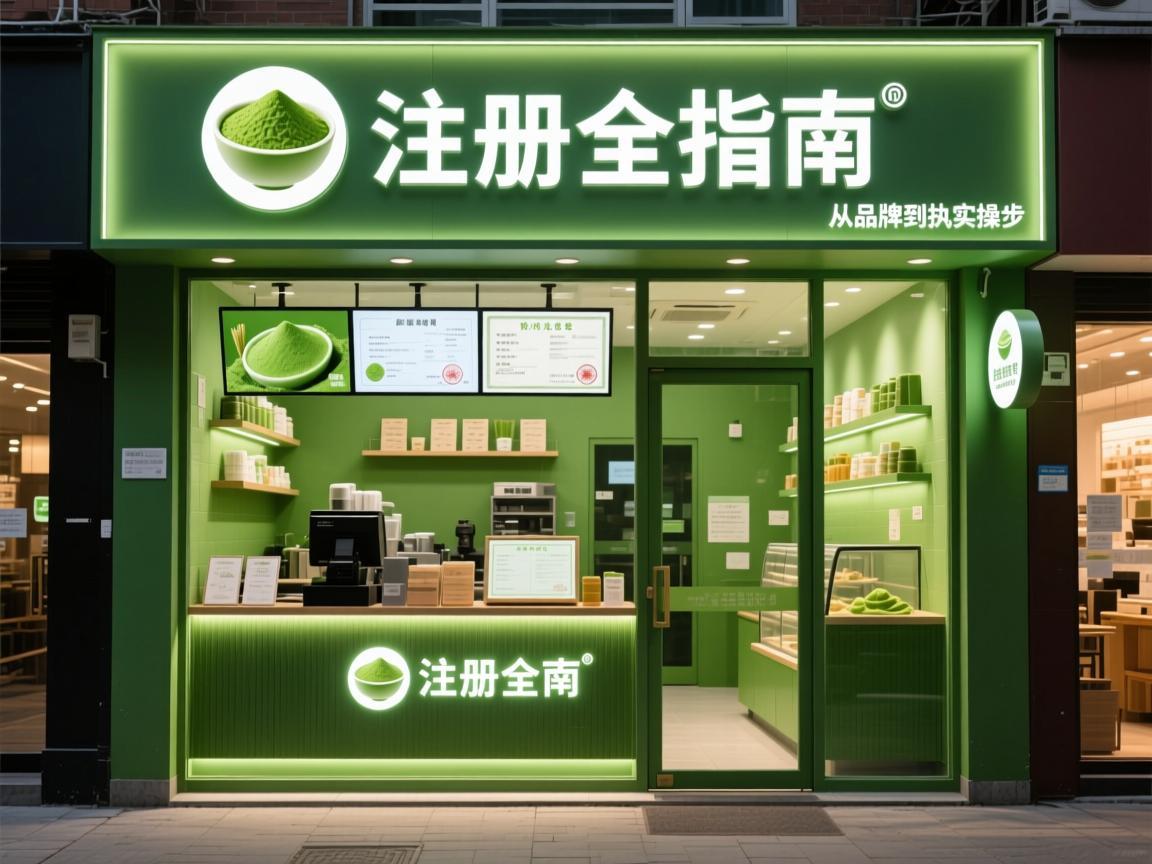 抹茶店铺注册全指南，从品牌到执照的实操步骤
