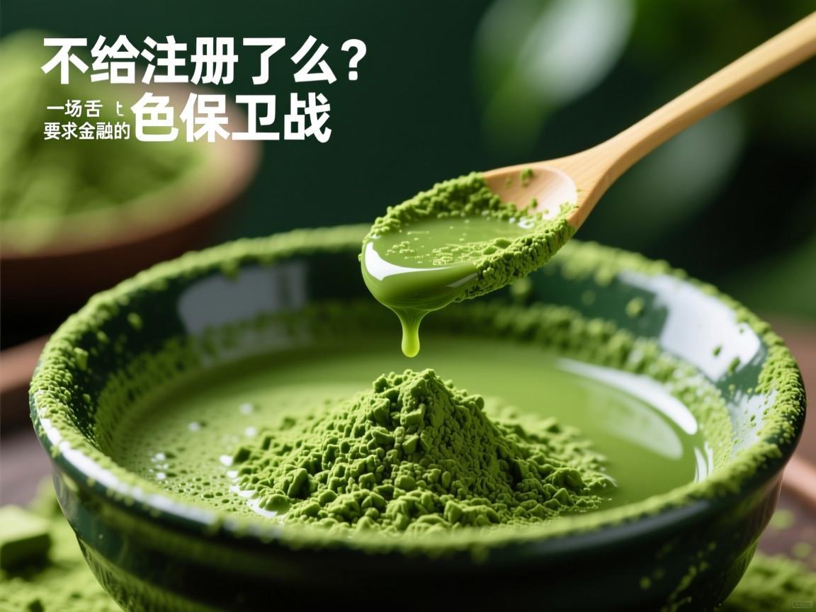 抹茶不给注册了么？一场舌尖上的绿色保卫战
