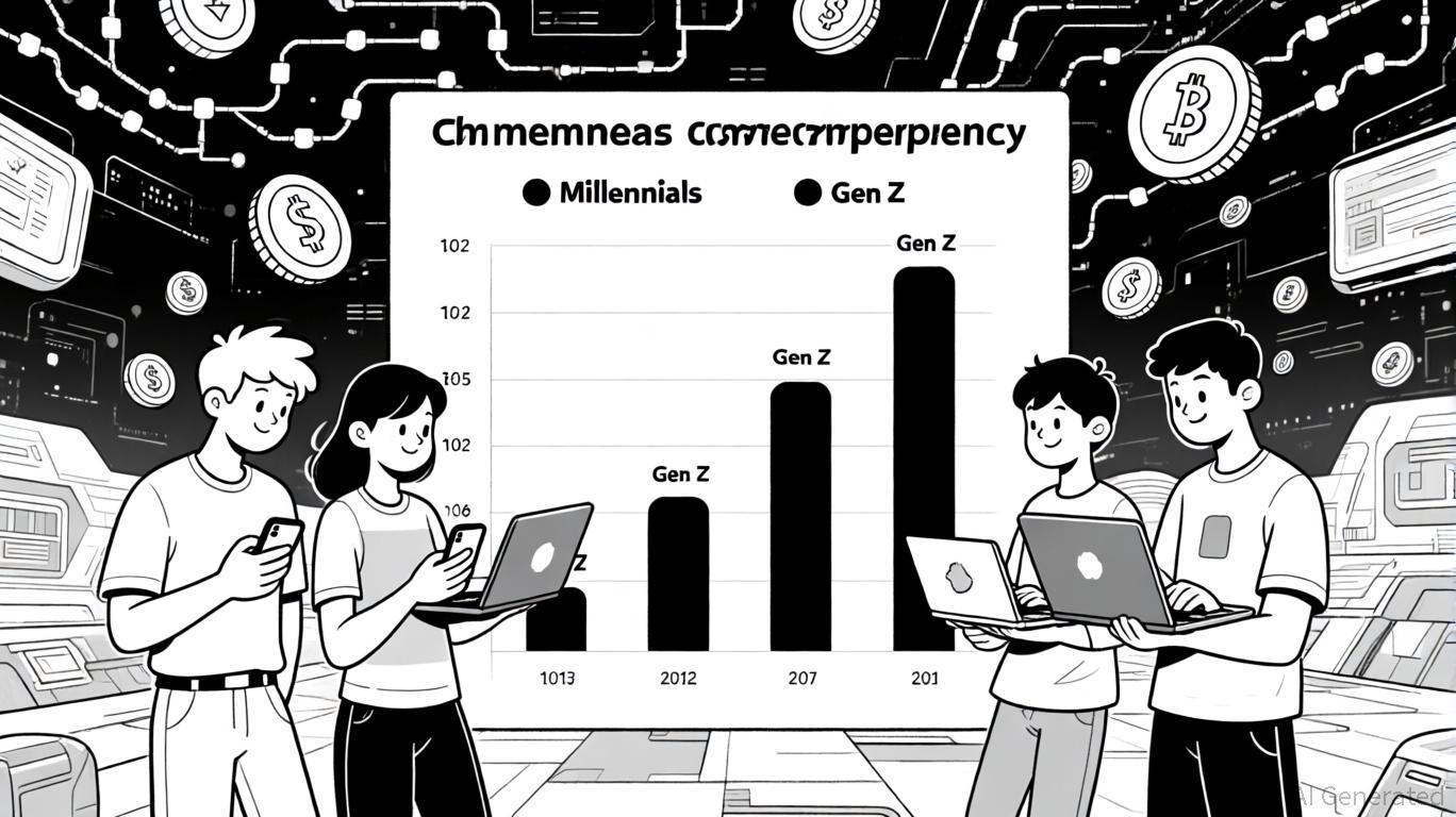 千禧一代和 Z 世代：加密货币驱动的世代财富的先驱