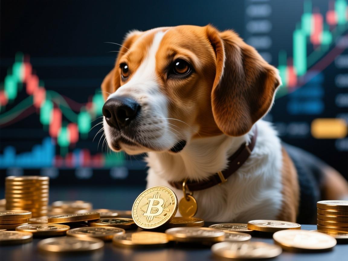 狗狗币最近一直下跌，市场情绪与多重因素交织下的低迷