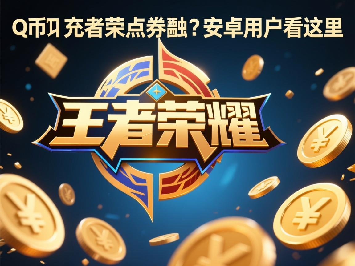 Q币可以充王者荣耀点券吗？安卓用户看这里