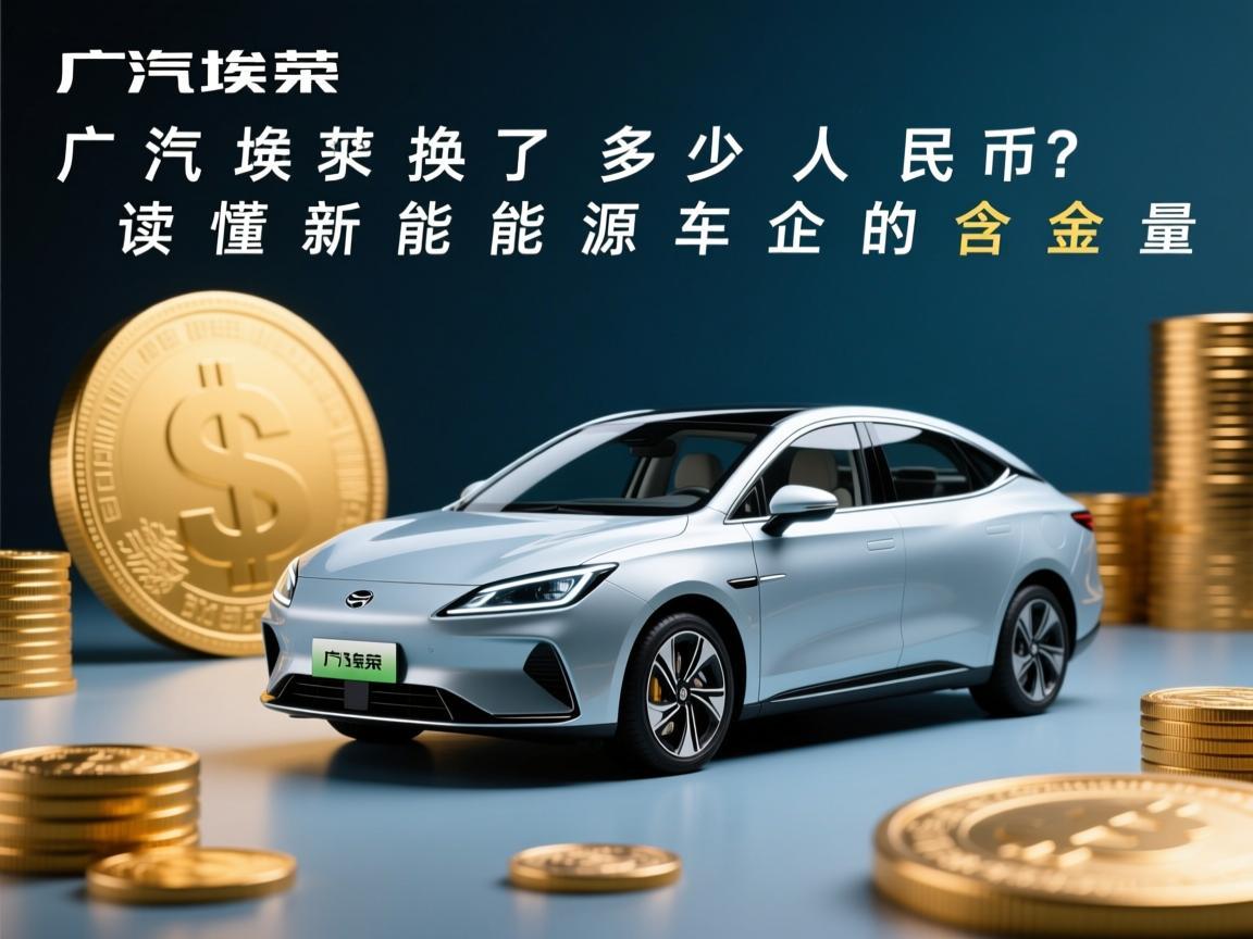 广汽埃安换了多少人民币？读懂新能源车企的含金量