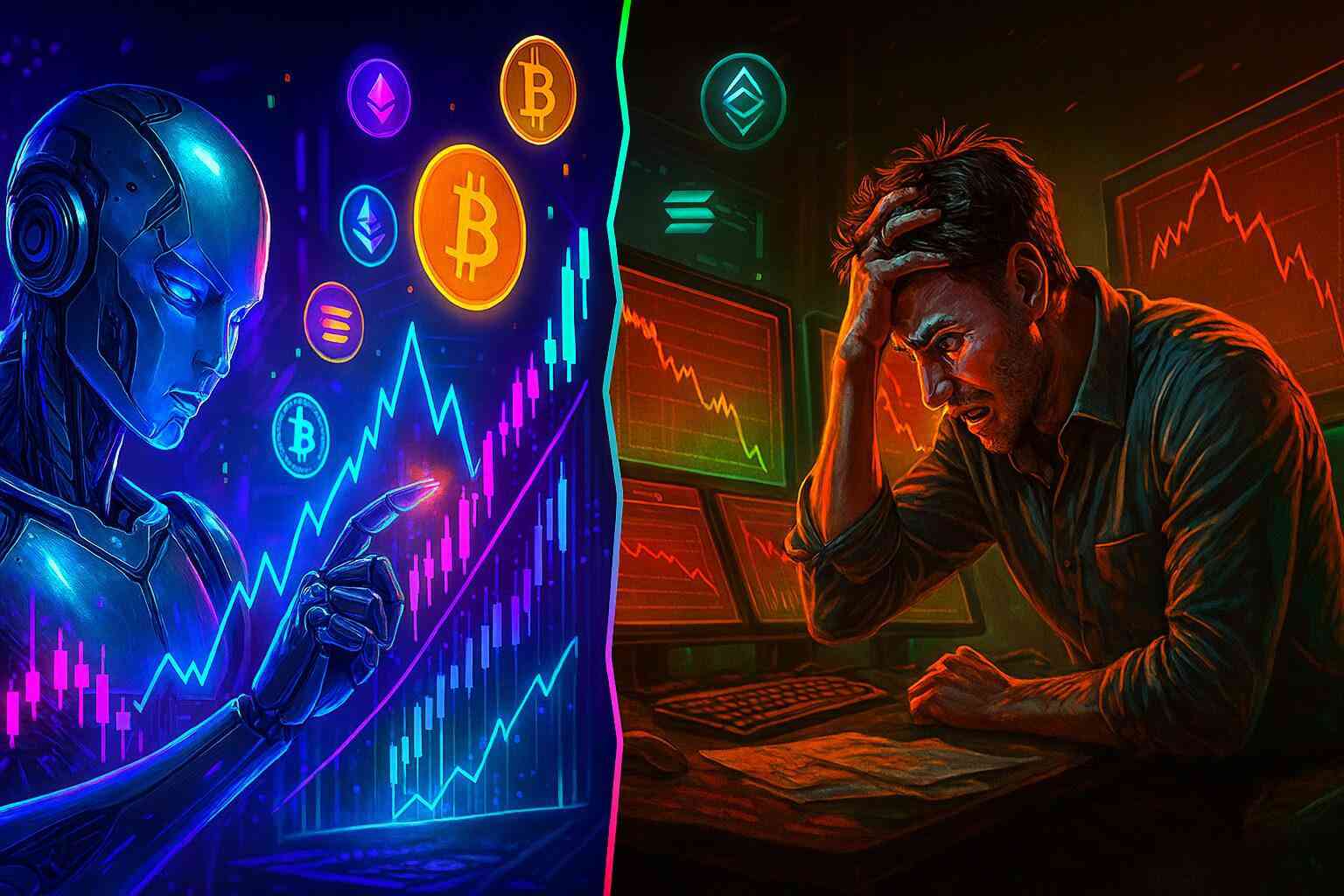 SimpleSwap 的 5 周加密货币测试中，AI 击败人类