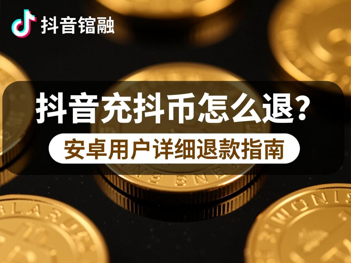 抖音误充抖币怎么退？安卓用户详细退款指南
