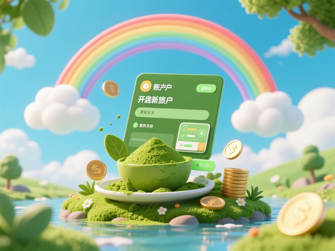 抹茶账户，在彩虹云端开启清新之旅