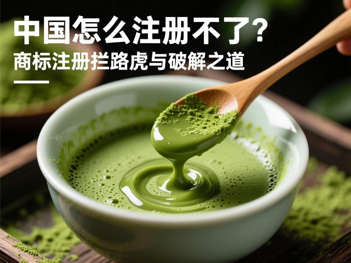 抹茶中国怎么注册不了？商标注册的拦路虎与破解之道