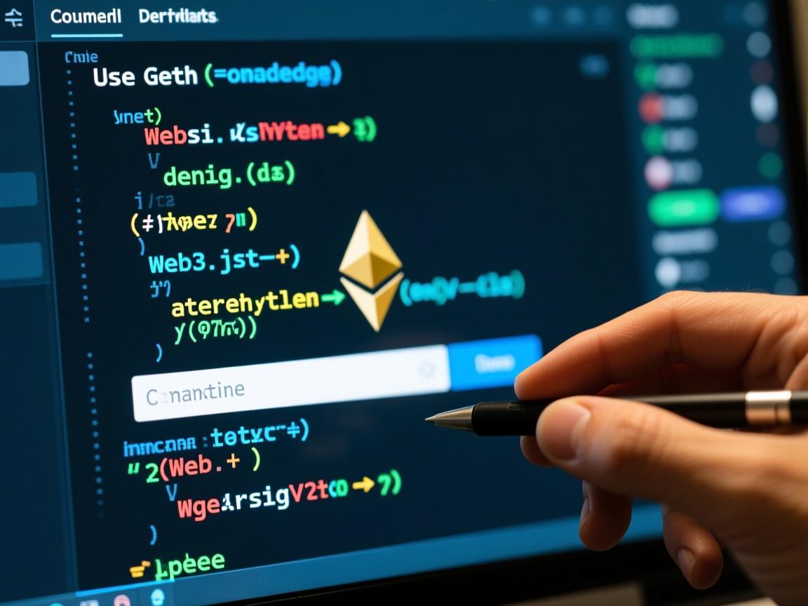 使用Geth命令行调用Web3.js实现以太坊交互