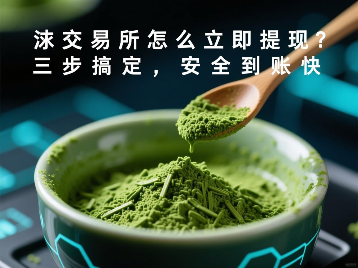 抹茶交易所怎么立即提现 三步搞定，安全到账快