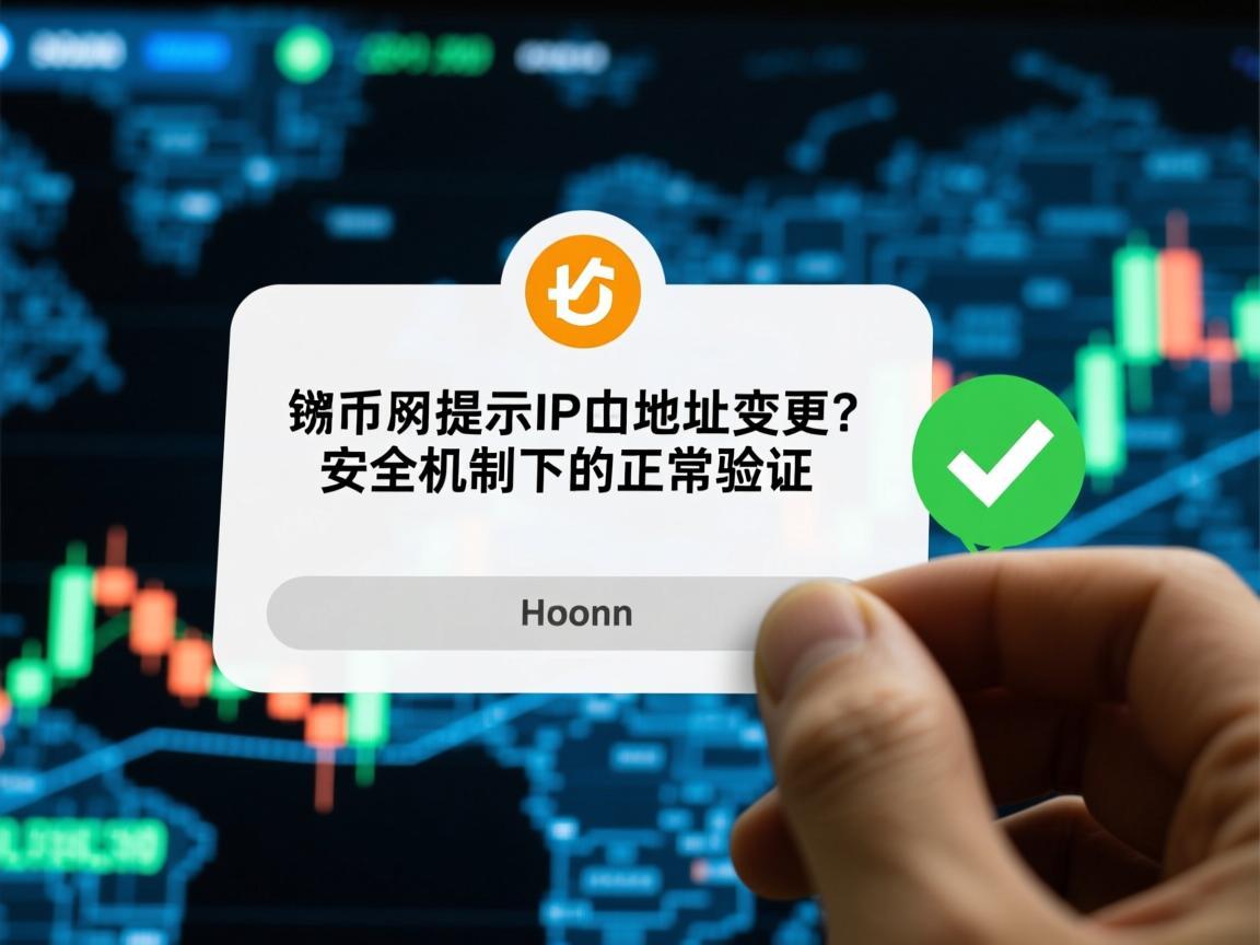 币安提示IP地址变更 安全机制下的正常验证