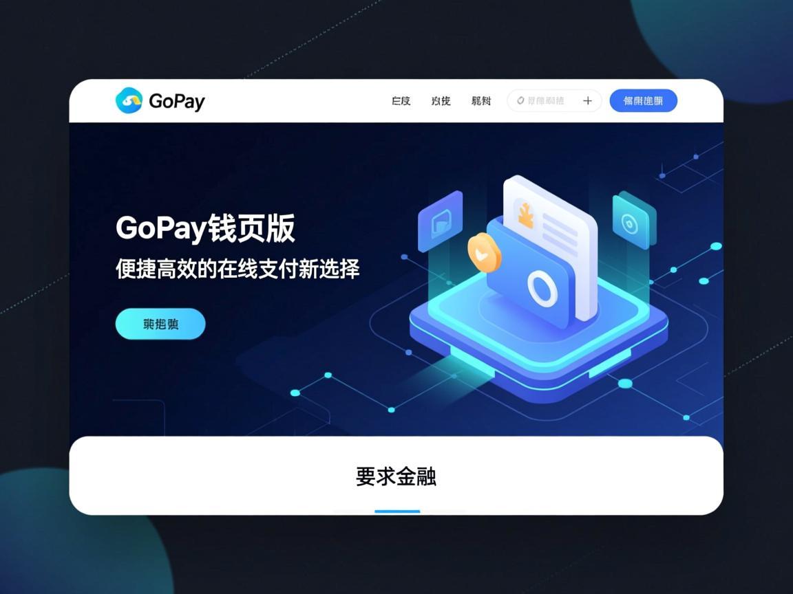 GoPay钱包网页版，便捷高效的在线支付新选择