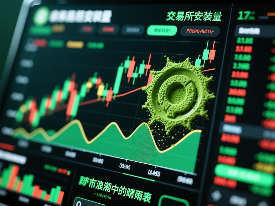 抹茶交易所安装量，加密市场下沉浪潮中的晴雨表