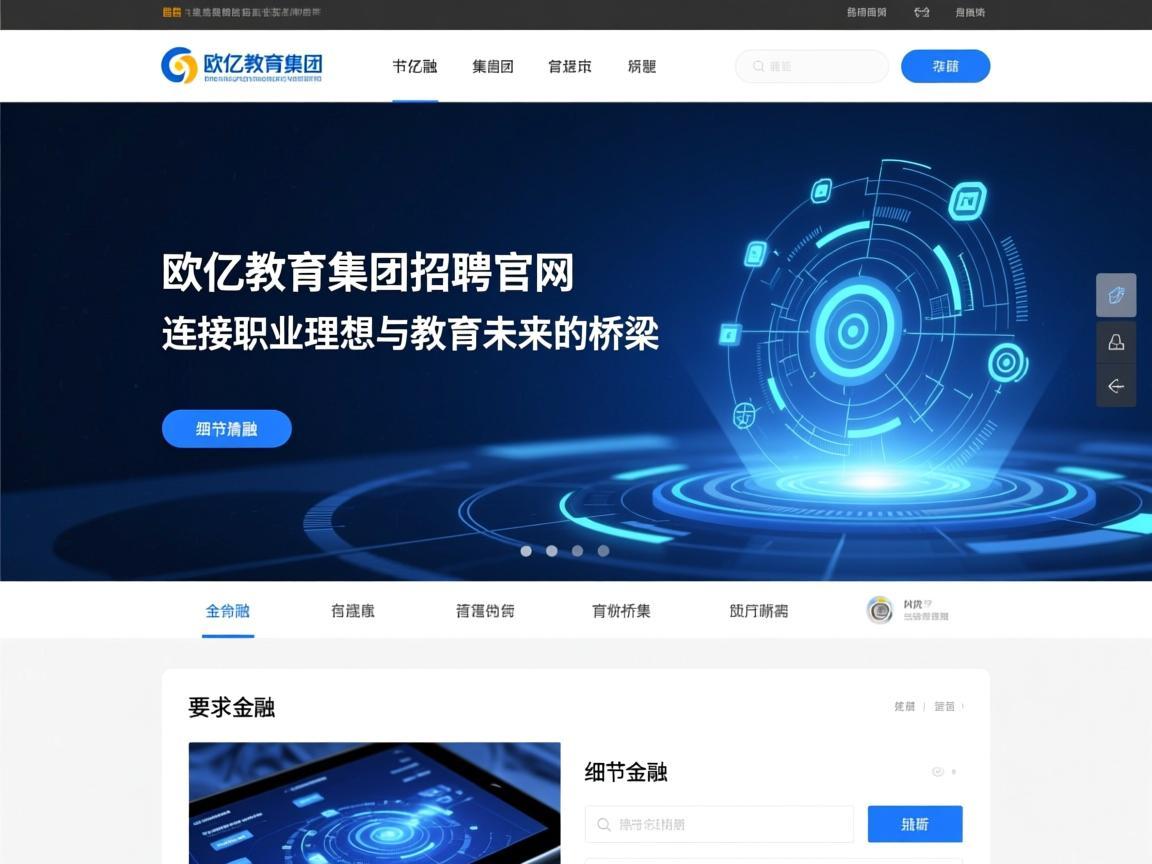 欧亿教育集团招聘官网，连接职业理想与教育未来的桥梁