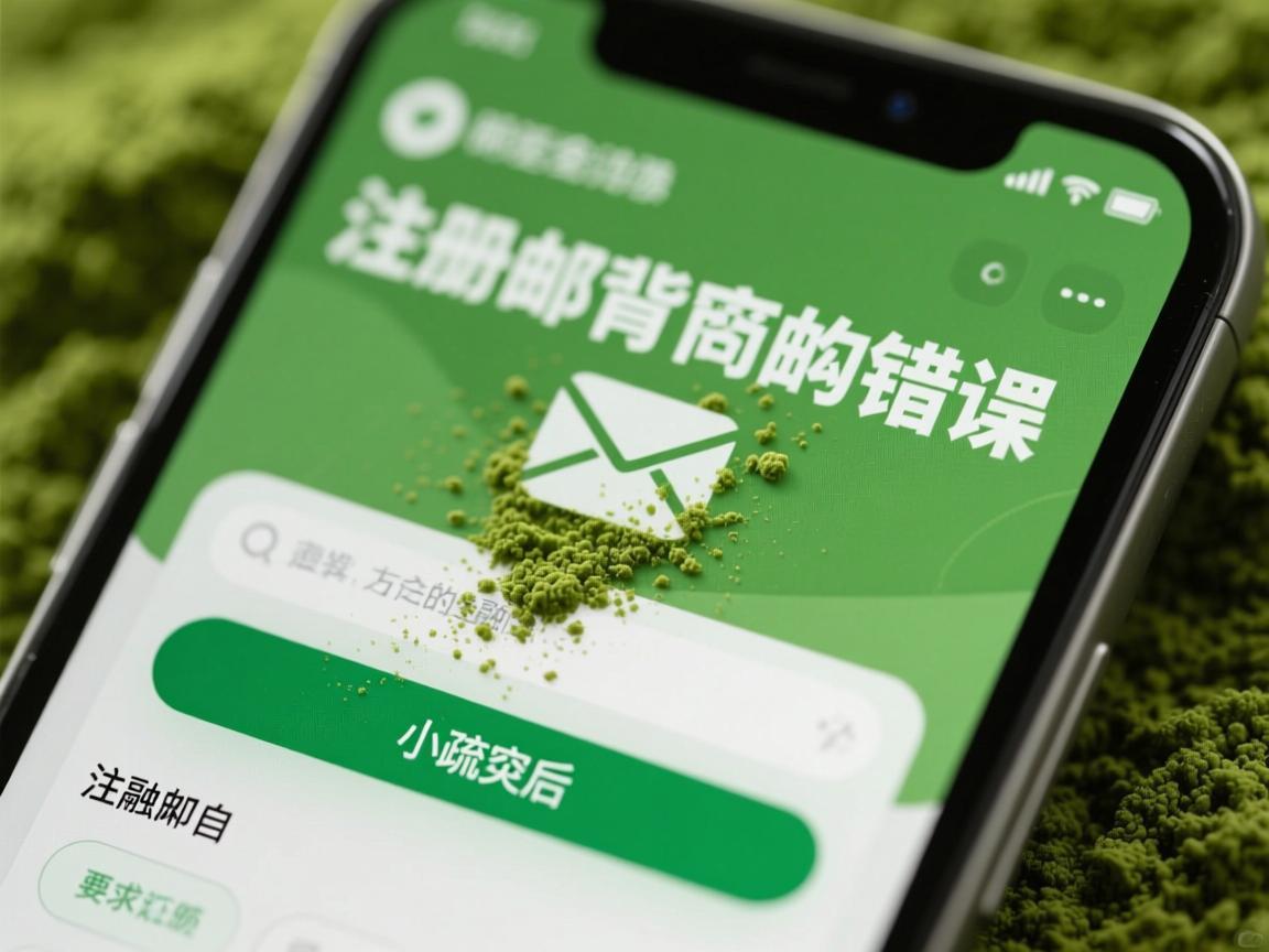 抹茶注册邮箱错误，小疏忽背后的大麻烦
