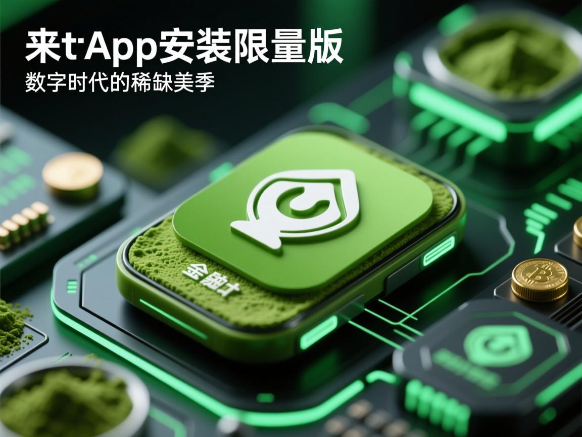 抹茶App安装限量版，数字时代的稀缺美学