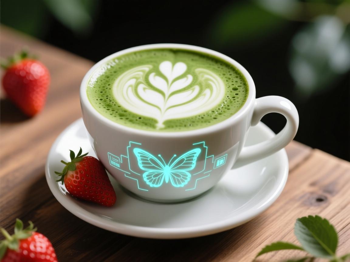 当草莓抹茶拿铁遇见App，一杯饮品的数字化蝶变