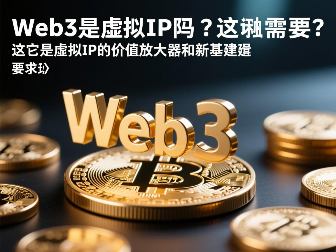 Web3是虚拟IP吗 这个问题需要从两者的核心逻辑与关系来理解。简单来说，Web3不是虚拟IP，但它是虚拟IP的价值放大器和新基建