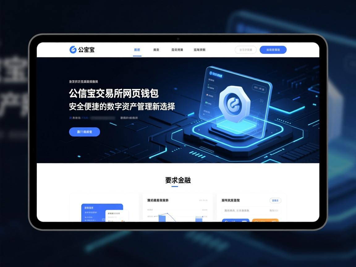 公信宝交易所网页钱包，安全便捷的数字资产管理新选择