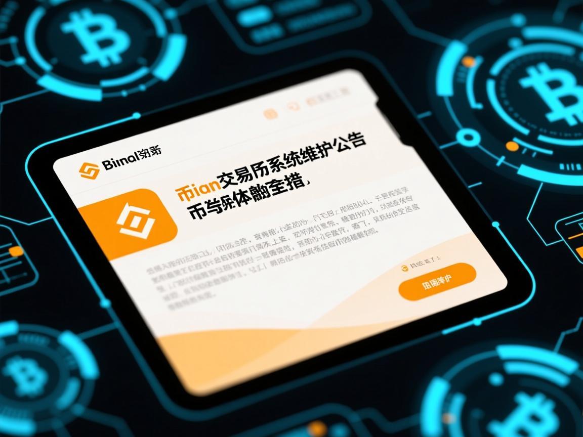 币安交易所系统维护公告，保障用户体验与系统安全的重要举措
