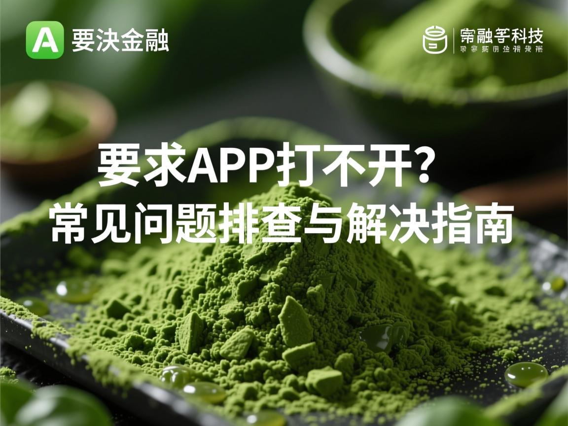 抹茶APP打不开 常见问题排查与解决指南