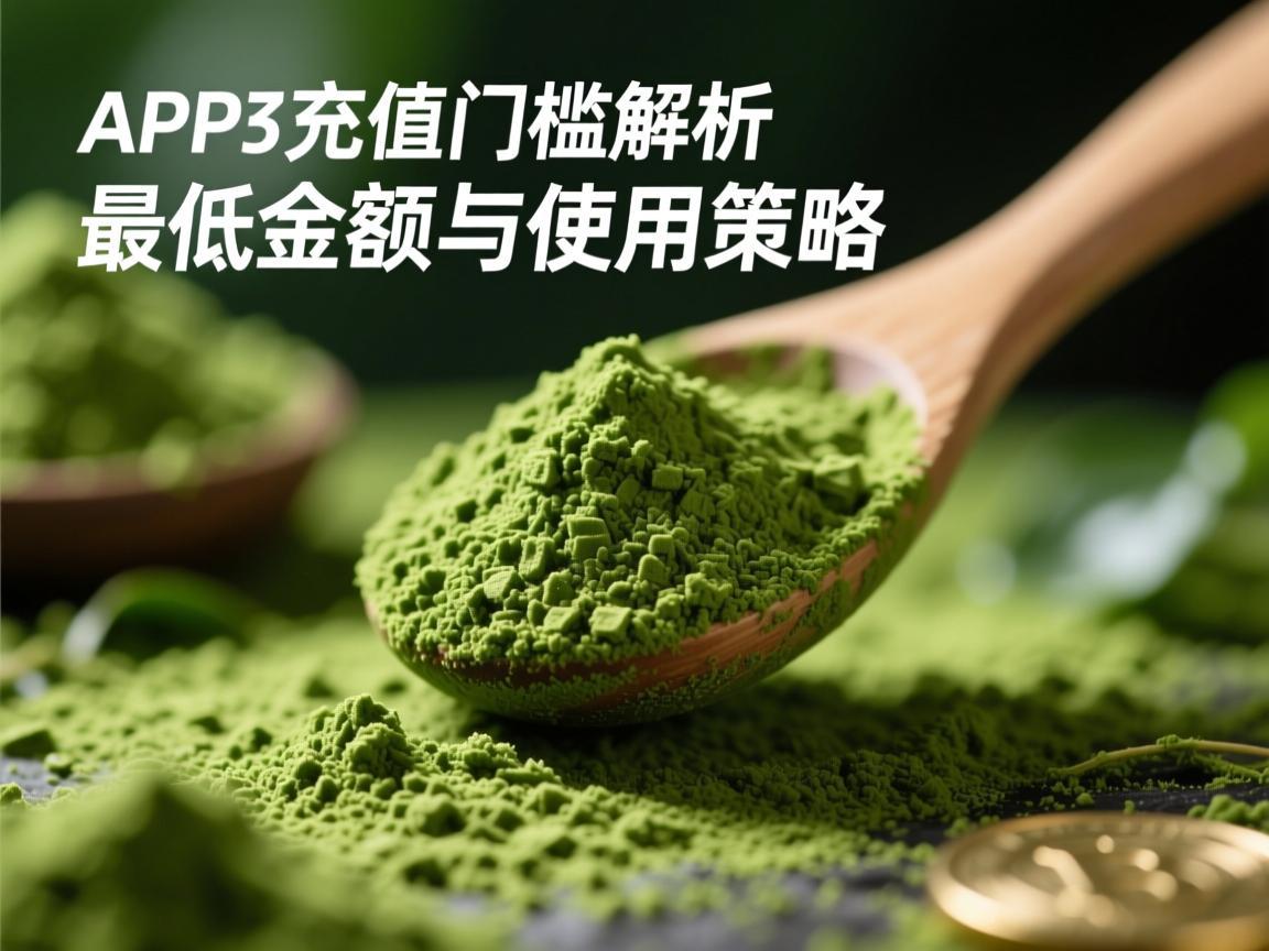 抹茶APP充值门槛解析，最低金额与使用策略