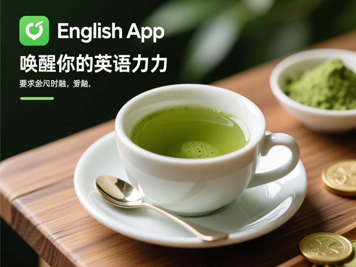 抹茶英语App，用一杯茶的时光，唤醒你的英语力