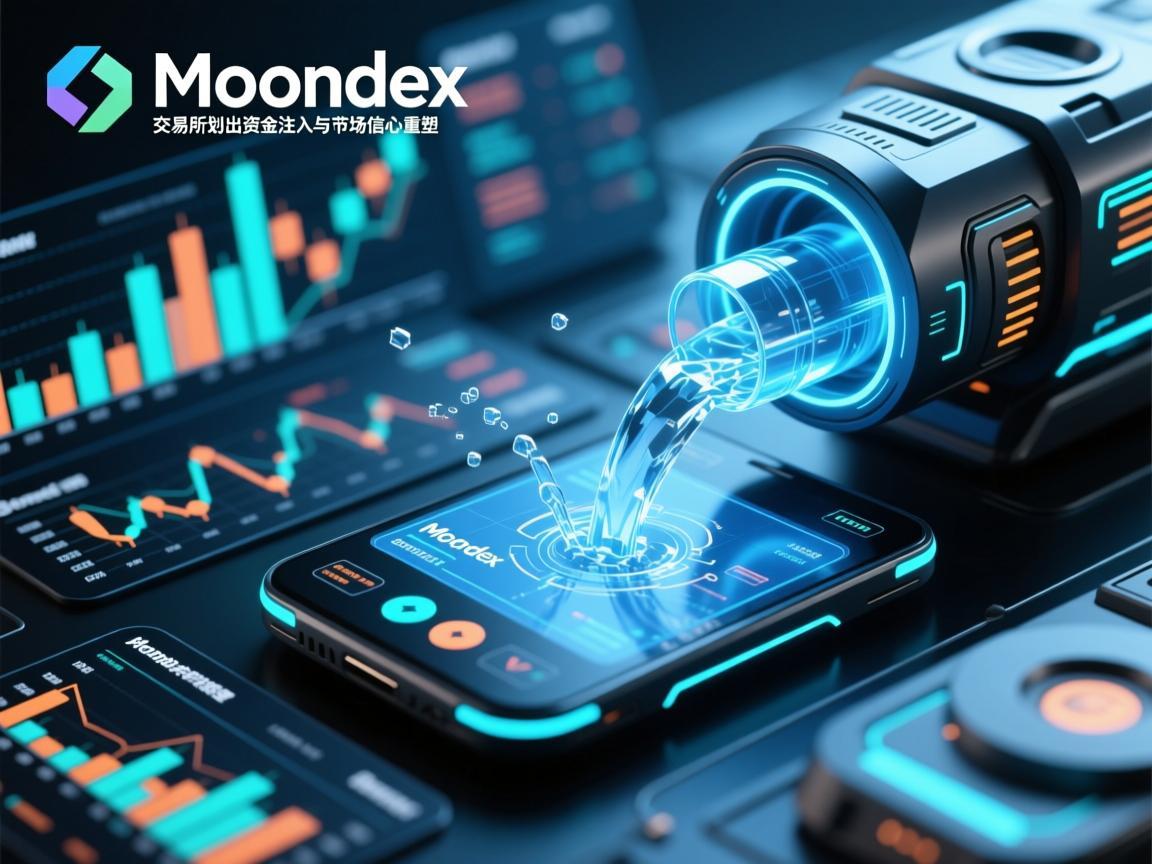 Moondex交易所划出资金，流动性注入与市场信心重塑