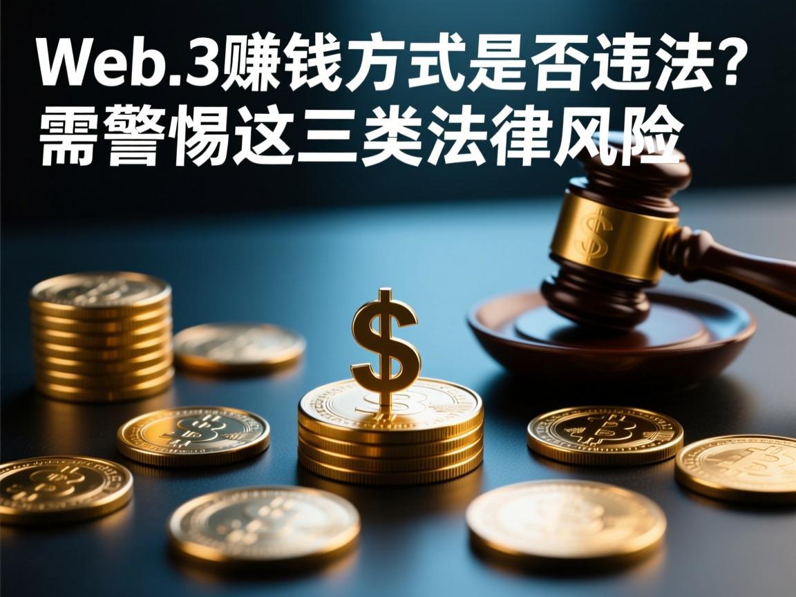 Web3赚钱方式是否违法 需警惕这三类法律风险
