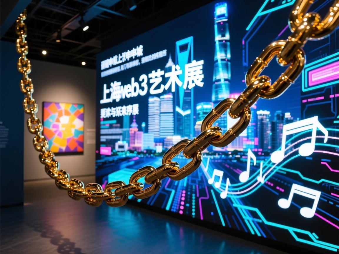 当艺术链上申城，上海Web3艺术展的数字狂欢与未来序曲