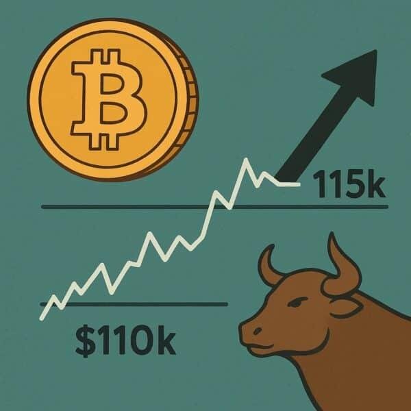 比特币新闻：比特币稳定在 11 万美元上方，需要什么才能重新测试 11.5 万美元