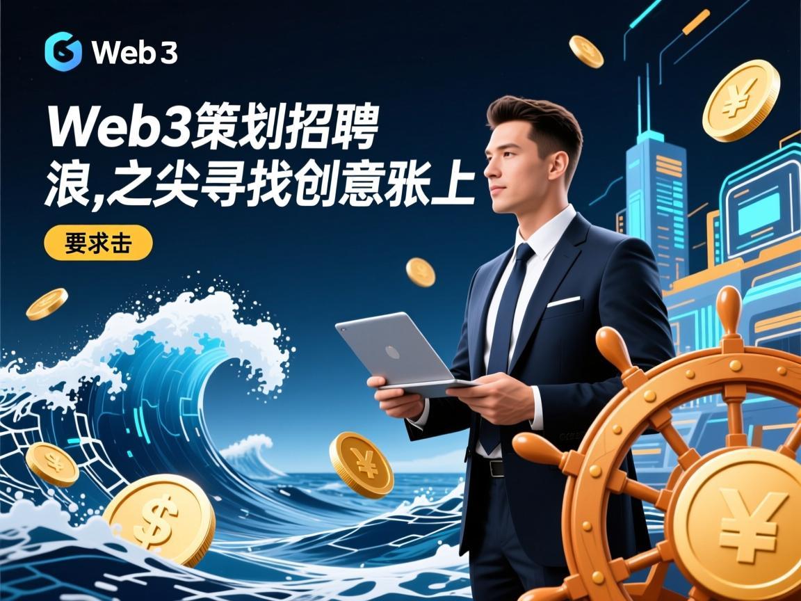 Web3活动策划招聘，在浪潮之尖寻找创意舵手