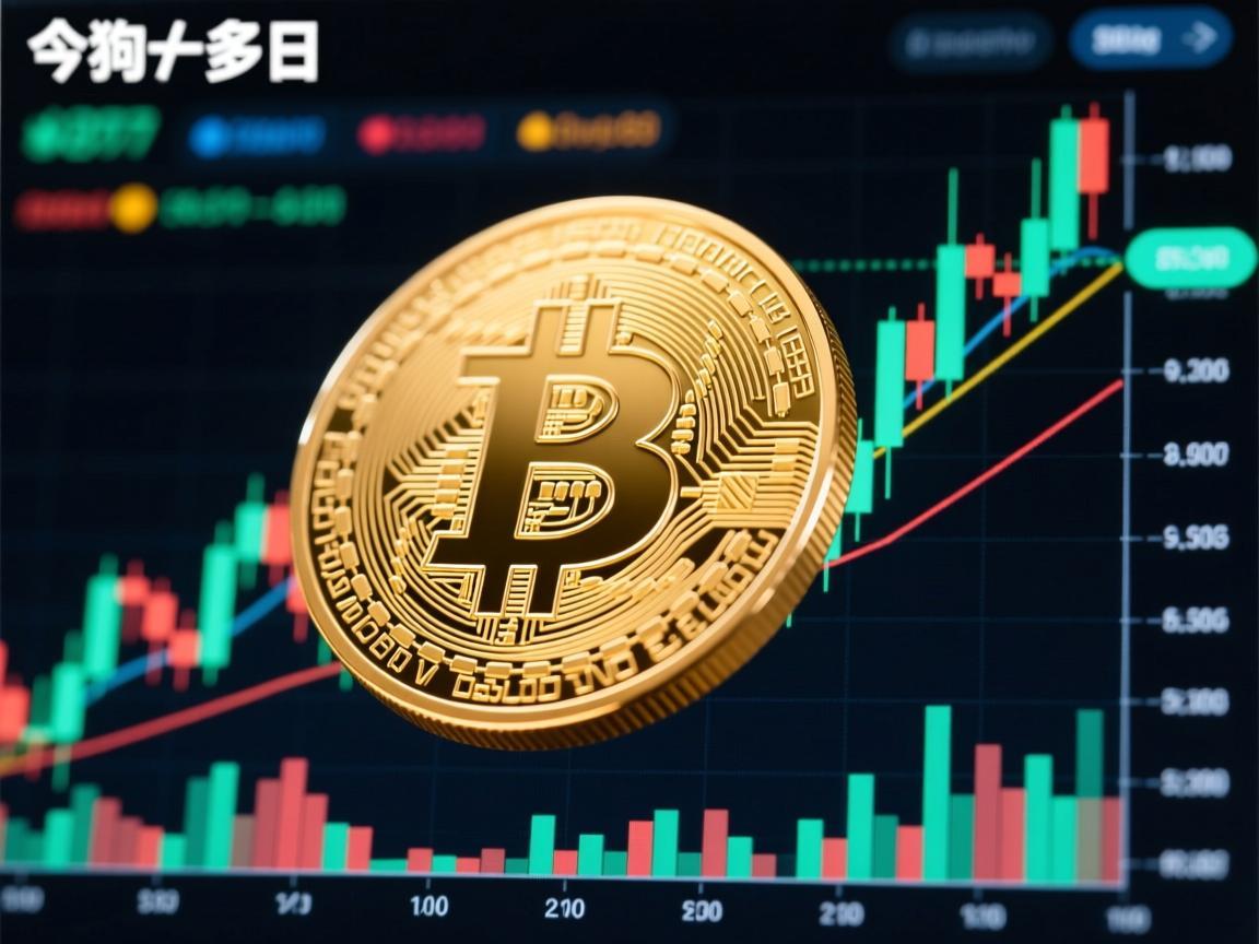 狗狗币今日K线图分析，震荡行情中的多空博弈