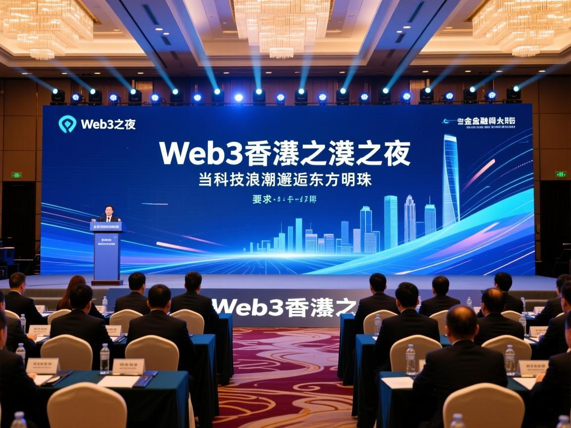 Web3会议香江之夜，当科技浪潮邂逅东方明珠