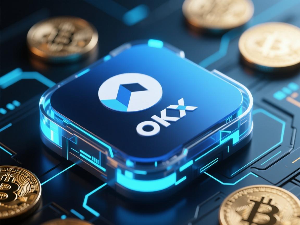 OKX交易所图标，科技感与品牌价值的视觉符号