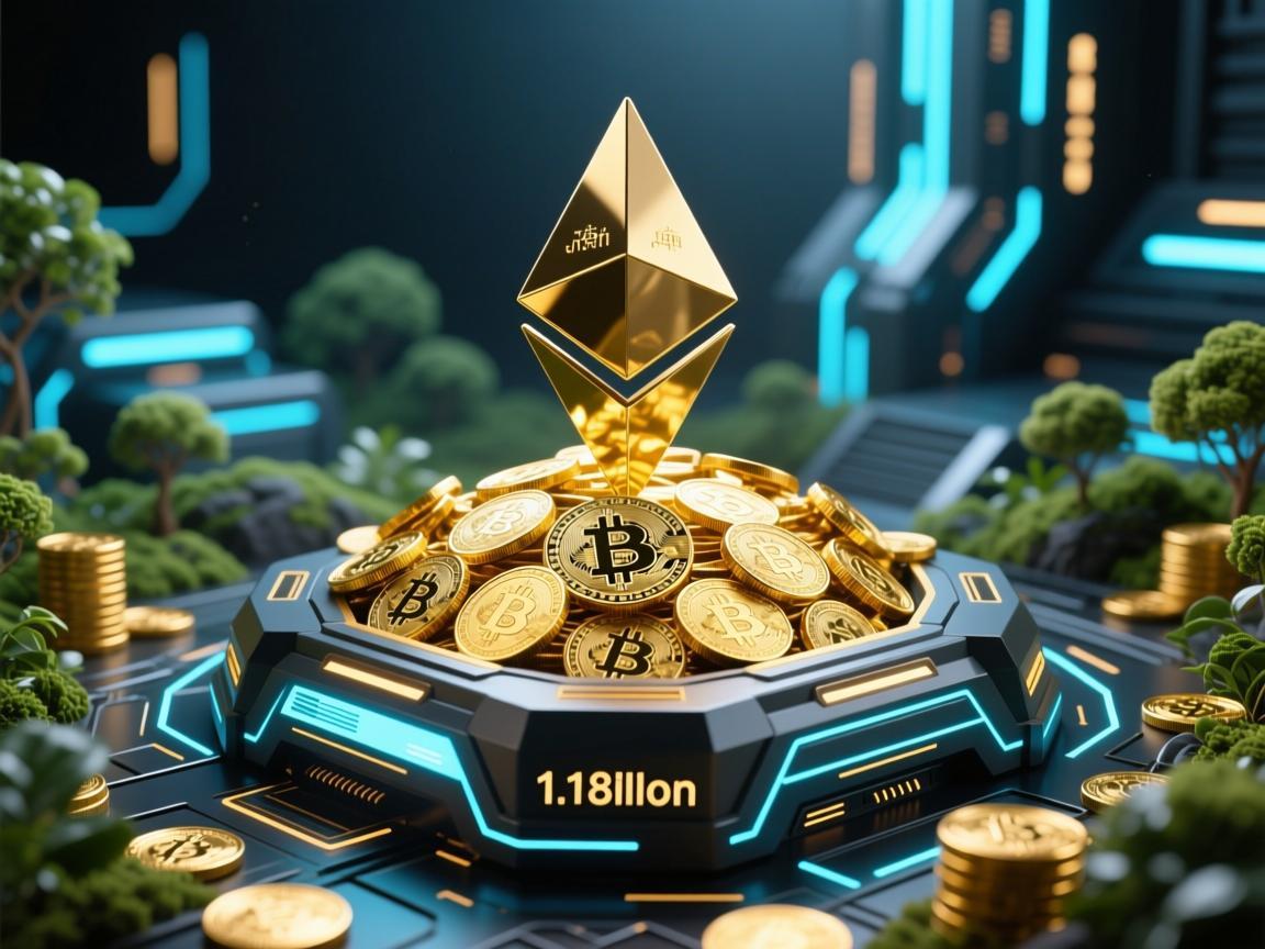 以太坊1.18亿个，数字世界的黄金储备与生态基石